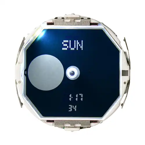 LCD Hand-raising Light Electronic Watch Gerakan